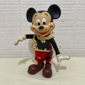 Walt Disney Mickey Mouse Rubber Posable Figure